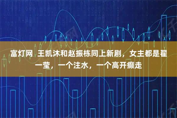 富灯网  王凯沐和赵振栋同上新剧，女主都是翟一莹，一个注水，一个高开癫走
